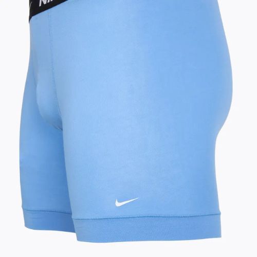 Pánské boxerky Nike Everyday Cotton Stretch 3 pairs swoosh print/grey/university blue