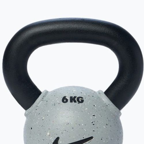 Kettlebell Nike Strength Rubber Coated 6 kg smoke grey
