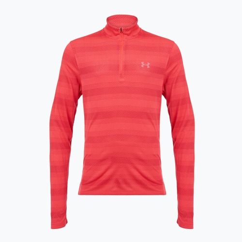 Pánská běžecká mikina Under Armour Velociti 1/4 Zip lumos lime/mod gray