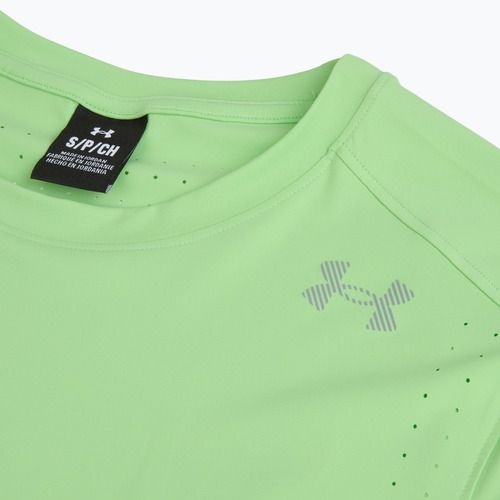 Pánské běžecké tričko Under Armour Velociti Pro lumos lime/white