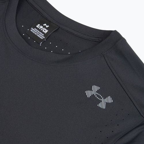 Pánské běžecké tričko Under Armour Velociti Pro black/black/metallic silver