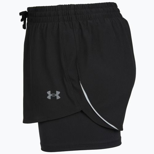 Dámské běžecké šortky Under Armour Velociti Pro 4" 2N1 ultimate black/ultimate black/ultimate black