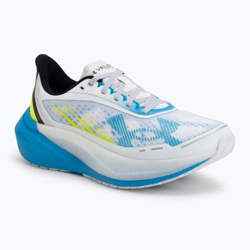 Dámské běžecké boty Under Armour Velociti Distance white/orange bloc/metallic silver