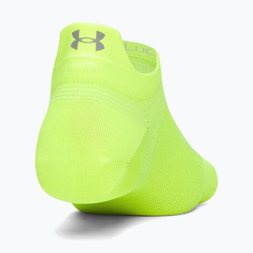 Ponožky Under Armour Velociti Lite S high vis yellow/high vis yellow/white