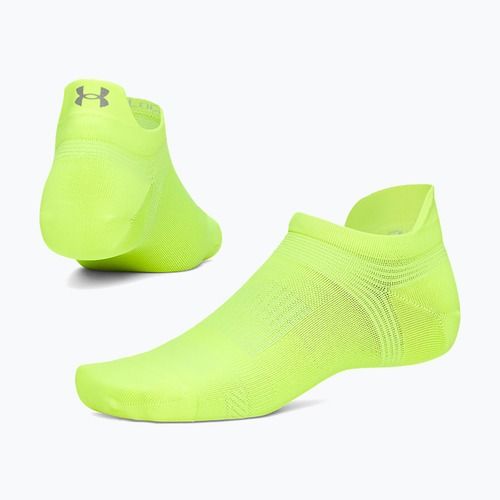 Ponožky Under Armour Velociti Lite S high vis yellow/high vis yellow/white