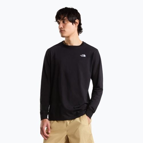 Pánské trekové tričko Longsleeve The North Face Evolution Simple Dome Regular tnf black