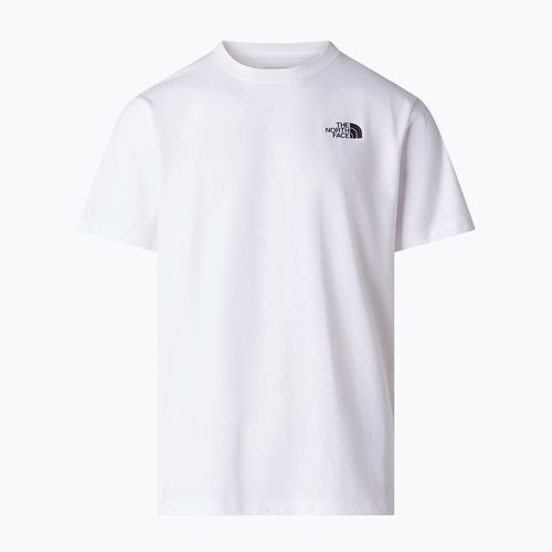 Pánské trekové tričko The North Face Vertical Regular tnf white