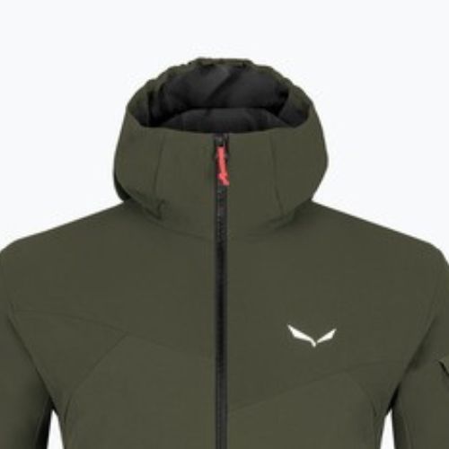 Pánská softshellová bunda Salewa Agner DST dark olive/0910