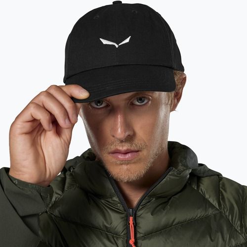 Kšiltovka Salewa Eagle Logo black out