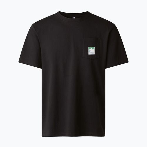 Pánské tričko The North Face Mountain Logo Relaxed tnf black