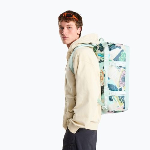 Cestovní taška The North Face Base Camp Duffel S 50 l opal frost tnf postcard