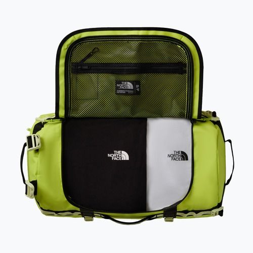 Cestovní taška The North Face Base Camp Duffel S 50 l fizz lime/lemon mist/tn