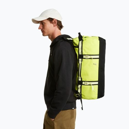 Cestovní taška The North Face Base Camp Duffel S 50 l fizz lime/lemon mist/tn