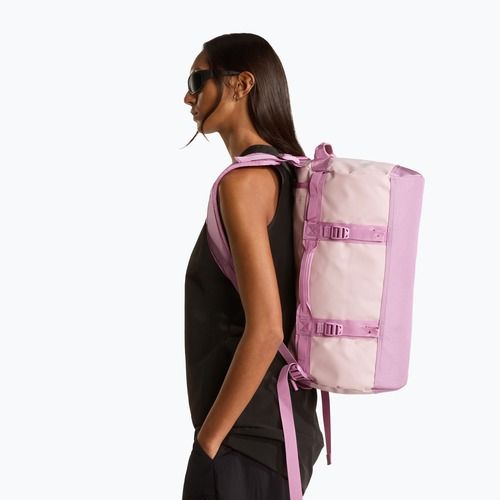 Cestovní taška The North Face Base Camp Duffel XS 31 l metal pink/hushed laven
