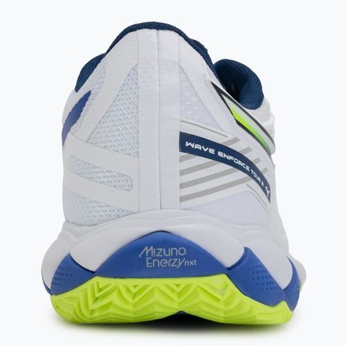 Tenisové boty Mizuno Wave Enforce Tour 2 CC white/dazzling blue/lightning