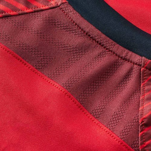 Pánské tričko Mizuno Stargazer Shadow Tee fiery red
