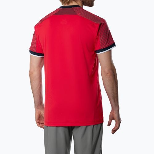 Pánské tričko Mizuno Stargazer Shadow Tee fiery red