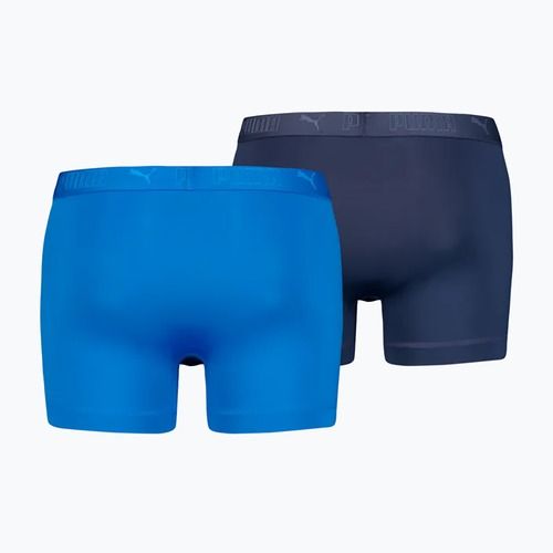 Pánské boxerky PUMA Sport Microfiber 2 pairs blue combo