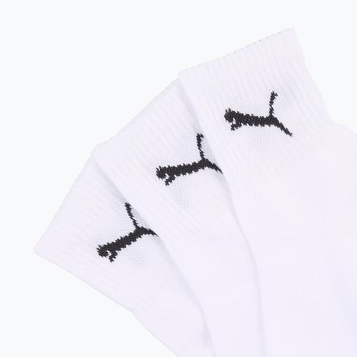 Ponožky PUMA Short Crew 3 pairs white