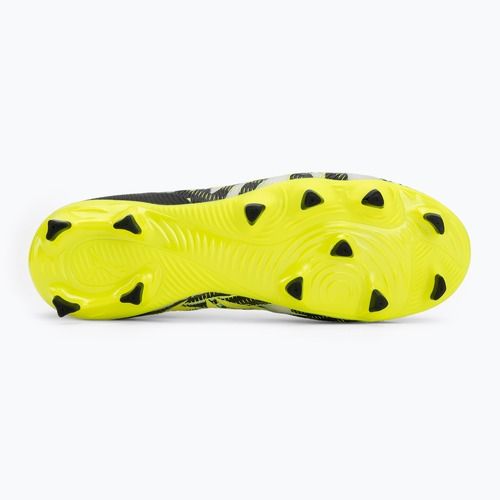 Dětské kopačky PUMA Future 9 Match Creativity Fg/Ag Jr yellow alert/mint jelly/puma white/puma black