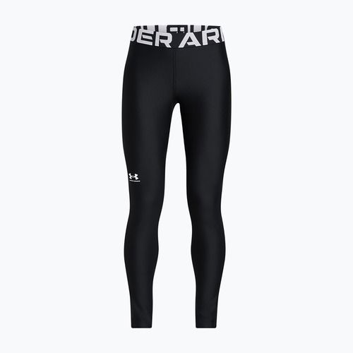 Dětské tréninkové legíny Under Armour HeatGear white/black