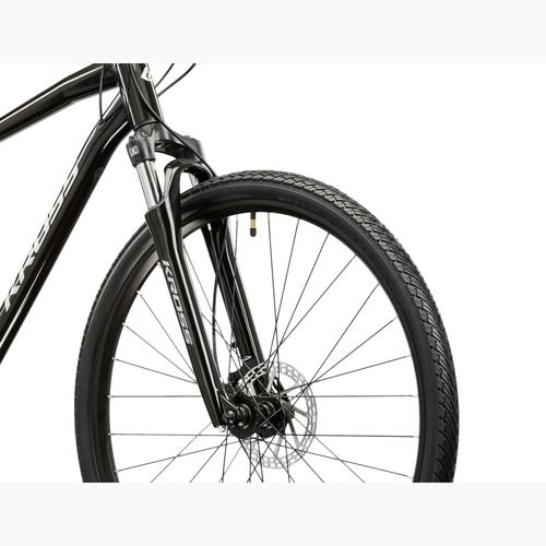Krosové kolo KROSS Evado 4.0 black/silver/gloss