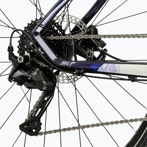 Krosové kolo KROSS Evado 5.0 navy/silver/gloss