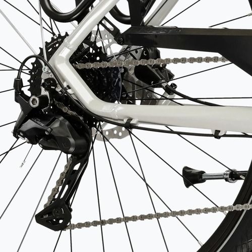 Trekové kolo KROSS Trans 5.0 grey/navy blue/gloss