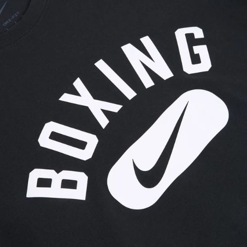 Pánské tréninkové tričko Nike Boxing Disc DFC black/white