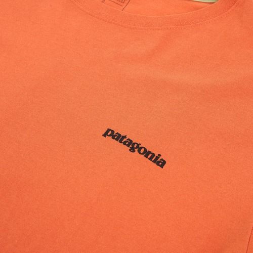 Pánské tričko Patagonia P-6 Logo coal orange