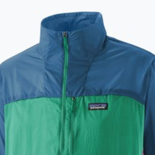 Pánská mikina Patagonia Houdini Stash 1/2-Zip aqua stone