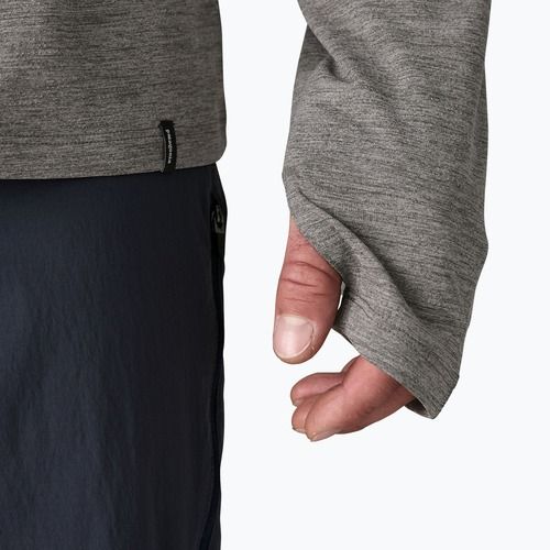 Pánská mikina Patagonia Capilene Cool Sun Hoody forge grey/noble grey x-dye