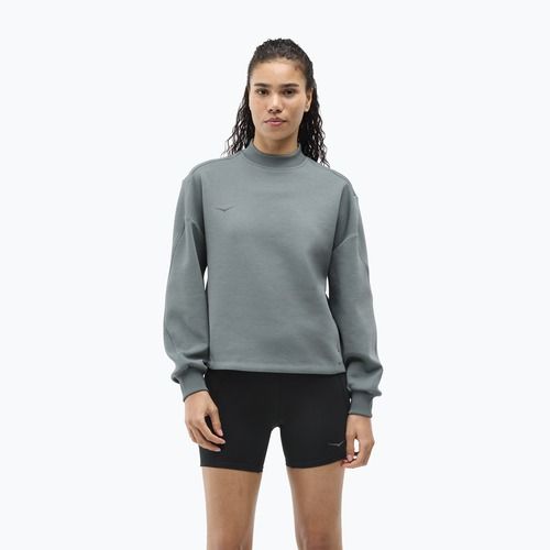 Dámská běžecká mikina HOKA Kaitoro Knit Crew slate blue