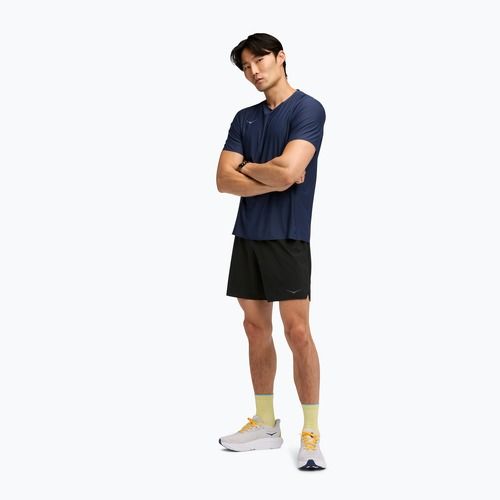 Pánské běžecké šortky HOKA Glide 7'' 2in1 black