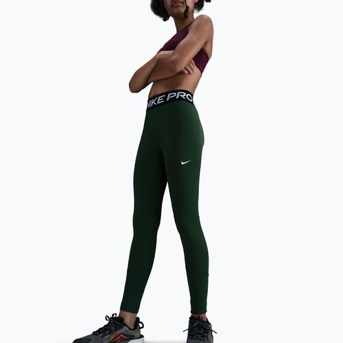 Dětské legíny Nike Pro Dri-FIT fir/black/white