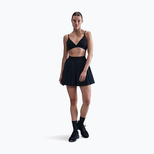 Tréninková podprsenka Nike Form Light-Support Triangle black/smoke grey/dark smoke