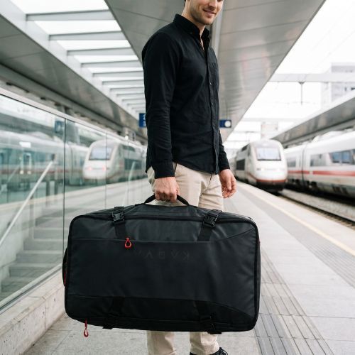 Cestovní kufr velký KADVA Mons 100 l černý