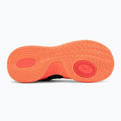 Basketbalové boty Under Armour Curry Splash 26 black/electric tangerine/racer red