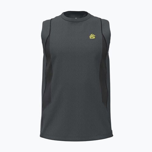 Pánské basketbalové tričko Under Armour Curry Training Tank lumin yellow