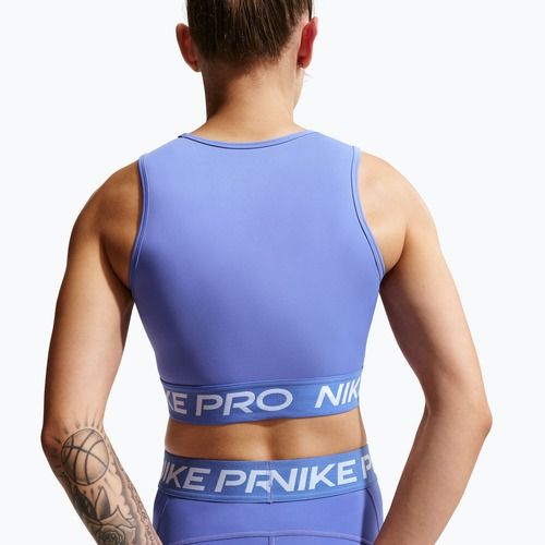 Dámské tréninkové tričko Nike Pro Dri-Fit sapphire/white