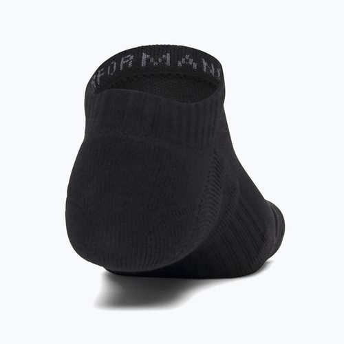 Pánské ponožky Under Armour Performance Cotton NS 3 pairs ultimate black/ultimate black/white