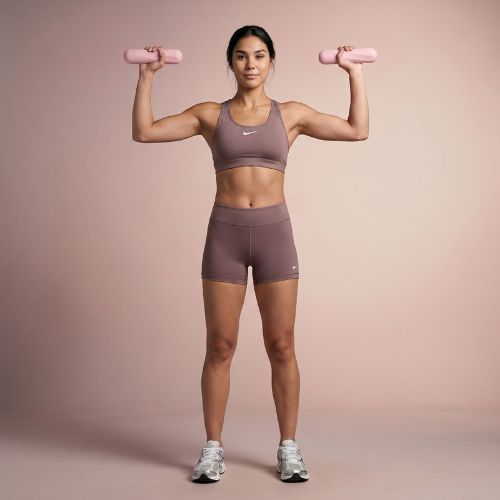 Sada činek XTREXO SCULPT 2 x 2 kg růžová