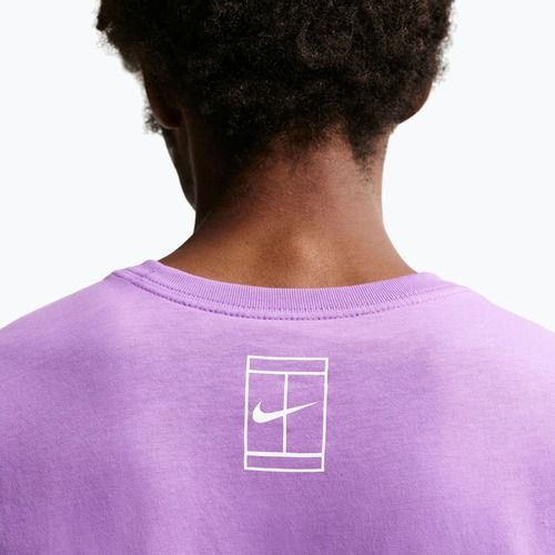 Pánské tenisové tričko Nike Court Love bright violet