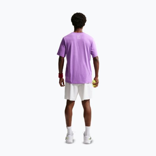 Pánské tenisové tričko Nike Court Love bright violet