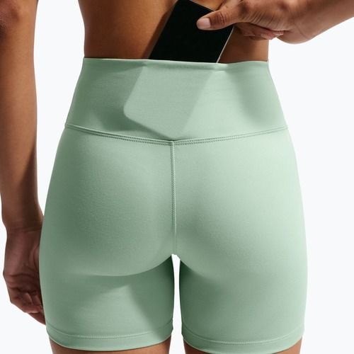 Dámské šortky Nike One High-Waisted Biker 5" steam/white