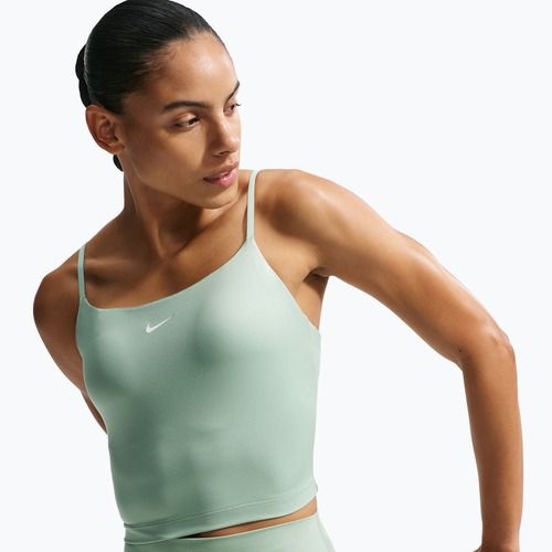 Dámské tréninkové tričko Nike One Medium Support steam/white