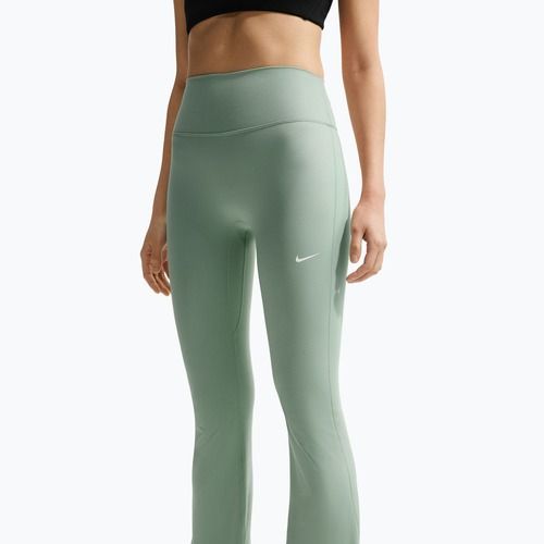 Dámské legíny Nike One High Waisted Flared steam/white