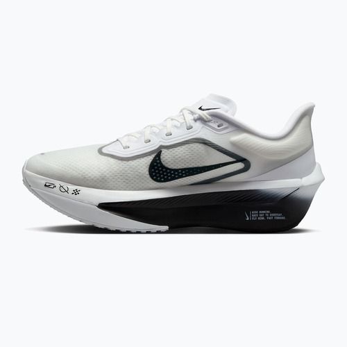 Pánské běžecké boty Nike Zoom Fly 6 white/smoke grey/metallic silver/black