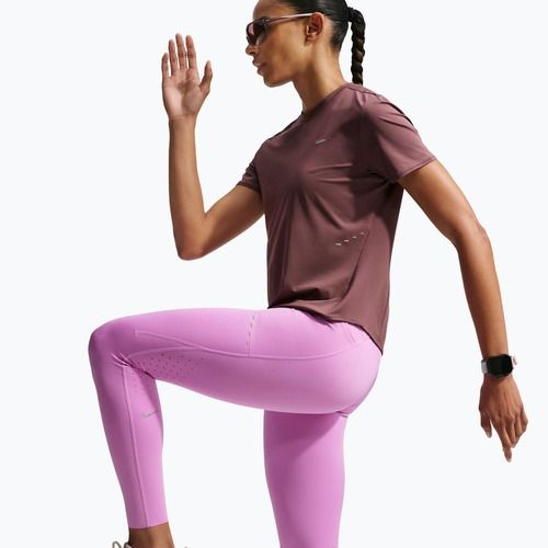 Dámské běžecké legíny Nike Swift 7/8 light magenta