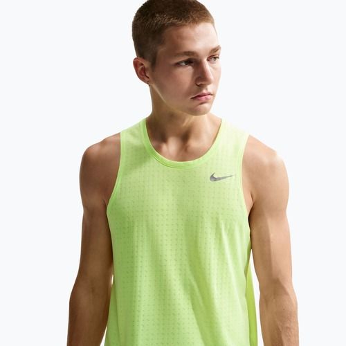 Pánské běžecké tričko Nike Miler Breathe volt ice